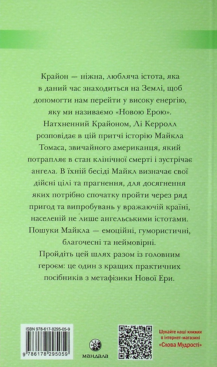 Книга Крайон. Путешествие домой. Притча о Майкле Томасе и семи ангелах