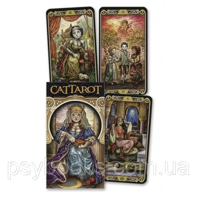 КотоТаро (Таро Мир Кошек) - CatTarot. Lo Scarabeo Carol-Anne Eschenazi, Diana Cammarano