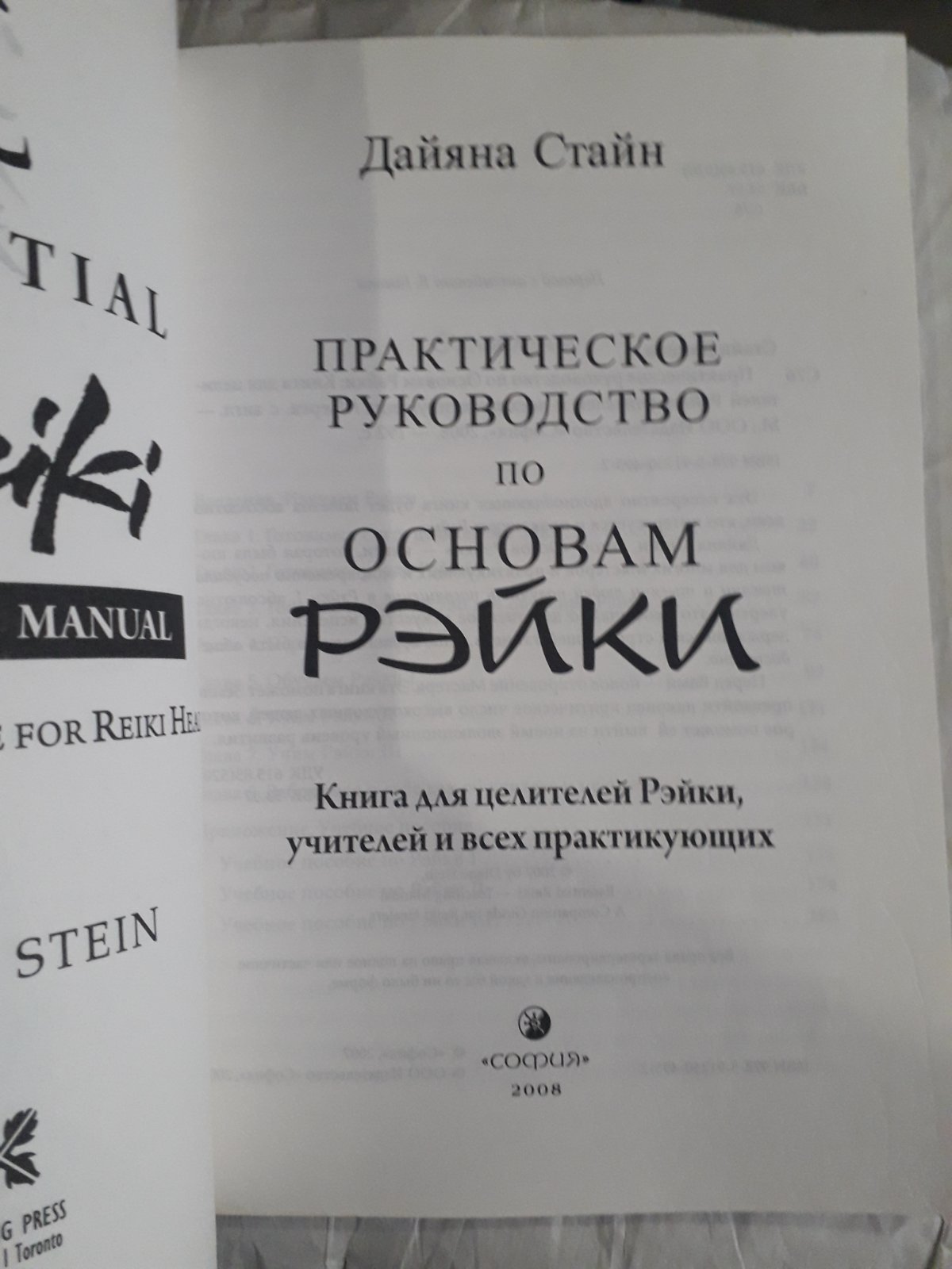 Практичний посібник з основ Рейкі Дайяна Стайн Букіністика