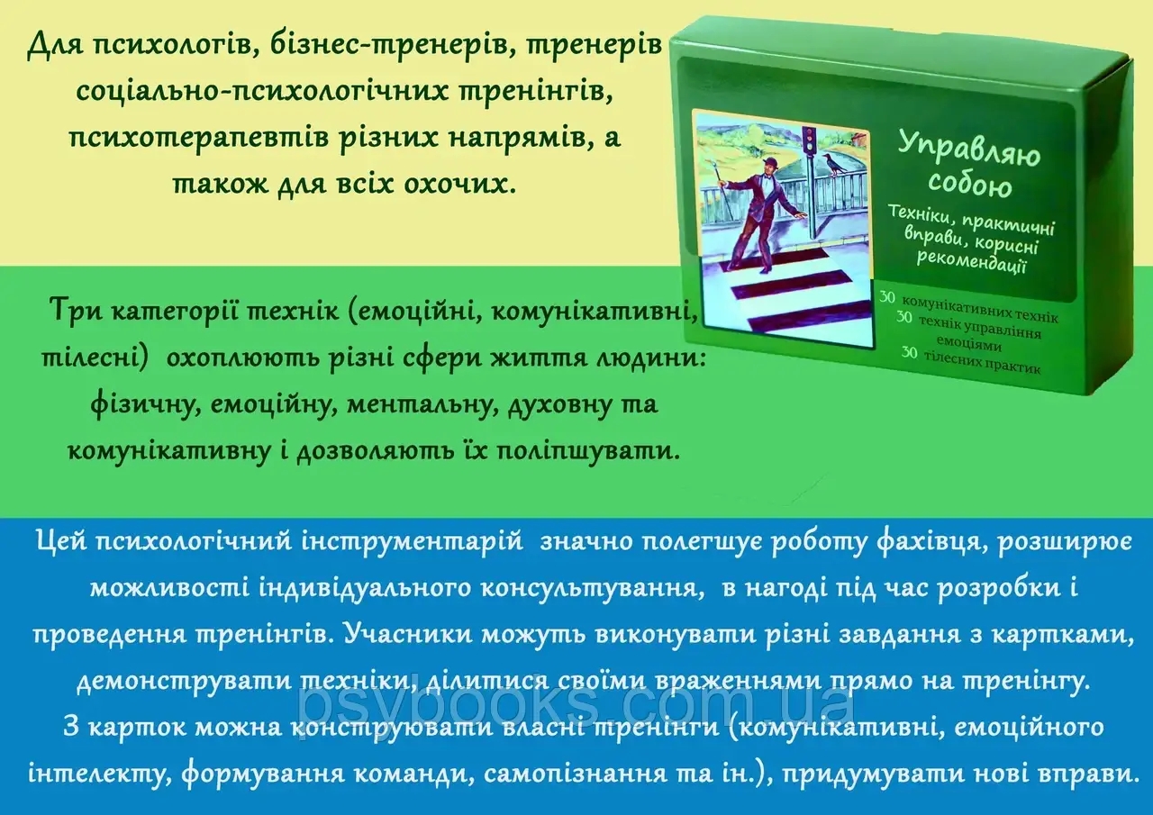 Психологічний інструментарій "Управляю собою". Ірина Матійків