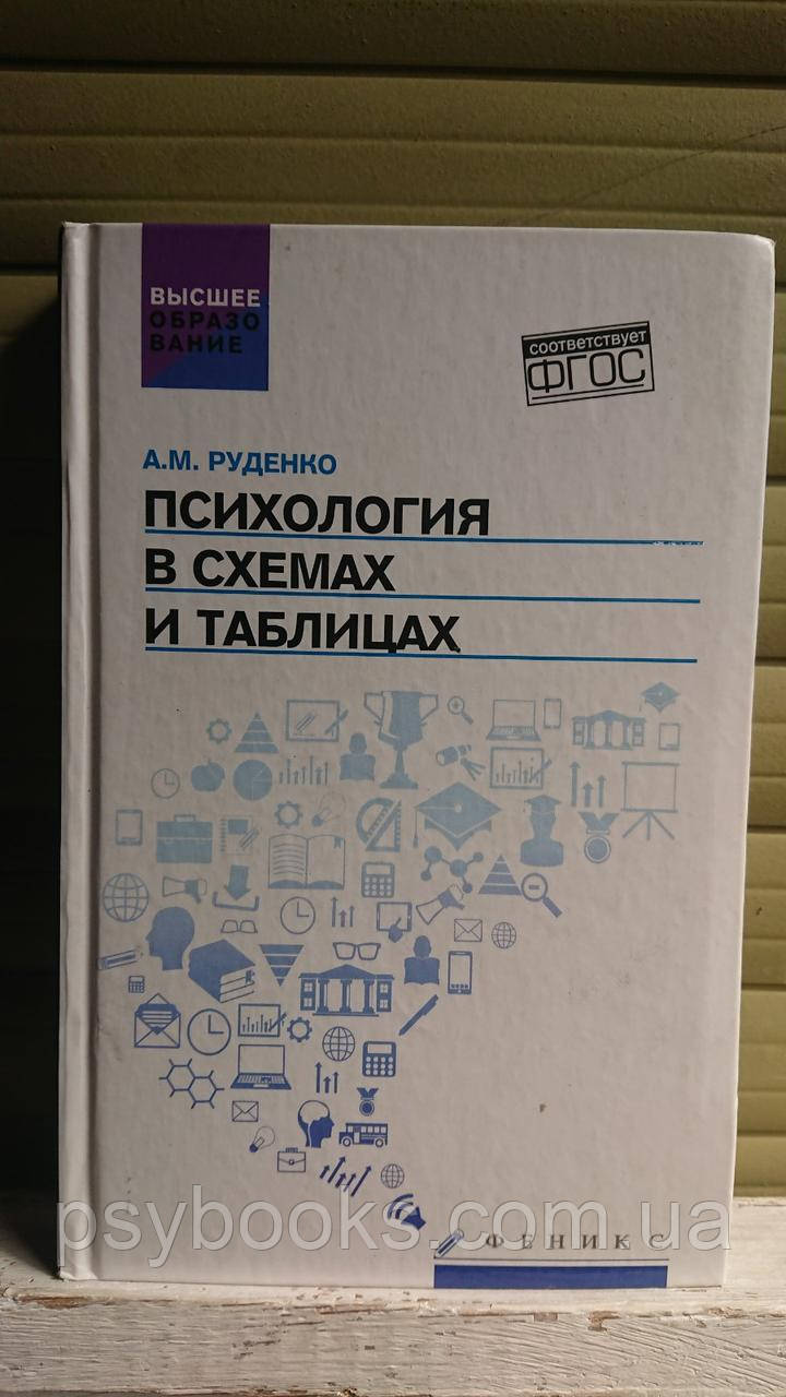 Психология в схемах и таблицах Руденко Гарний стан!