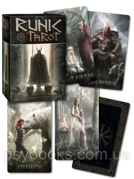Sephiroth Jack, Chao Zhang, Elford Jaymi "Таро Runic (Руни) (карти)" Оригінал!