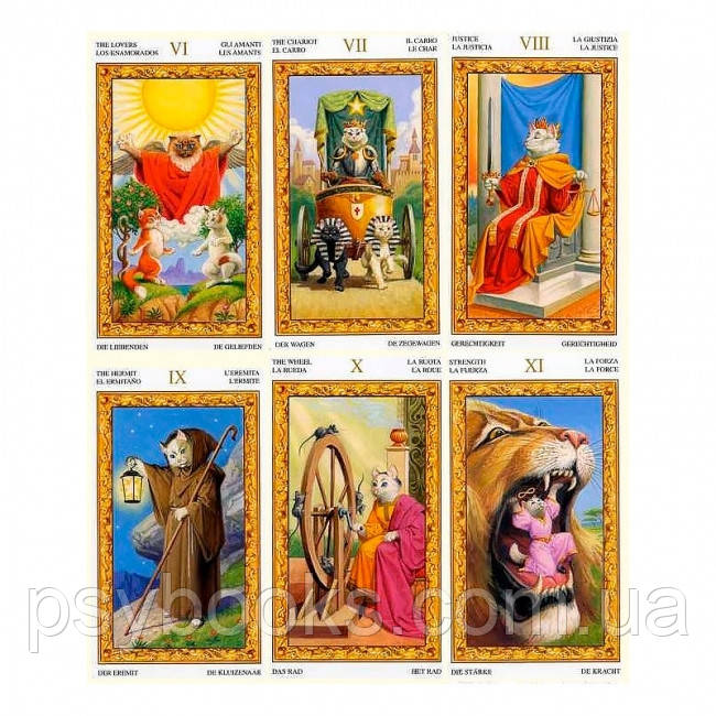 Таро Белых Кошек Tarot of White Cats, Severino Baraldi