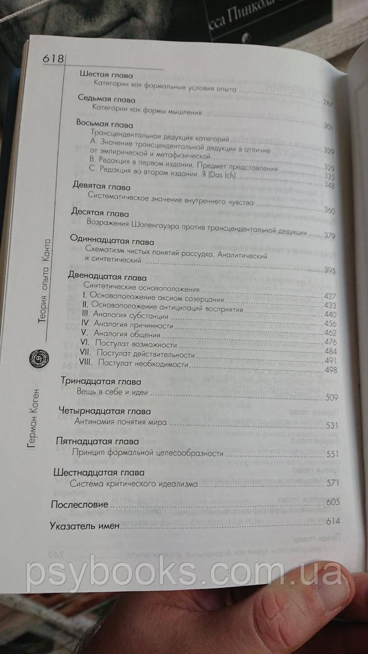 Теория опыта Канта Коген