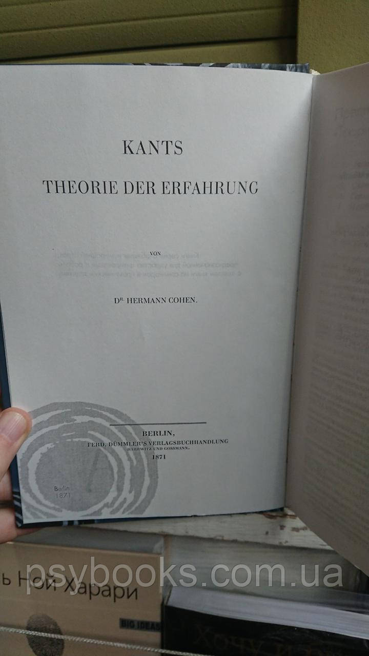 Теория опыта Канта Коген