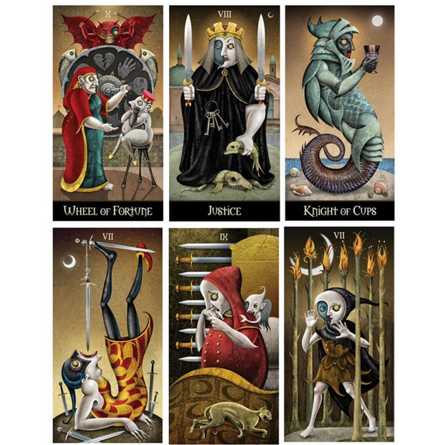 Во власти безумной Луны. Практика работы с колодой Deviant Moon Tarot. Вероника Никитенко