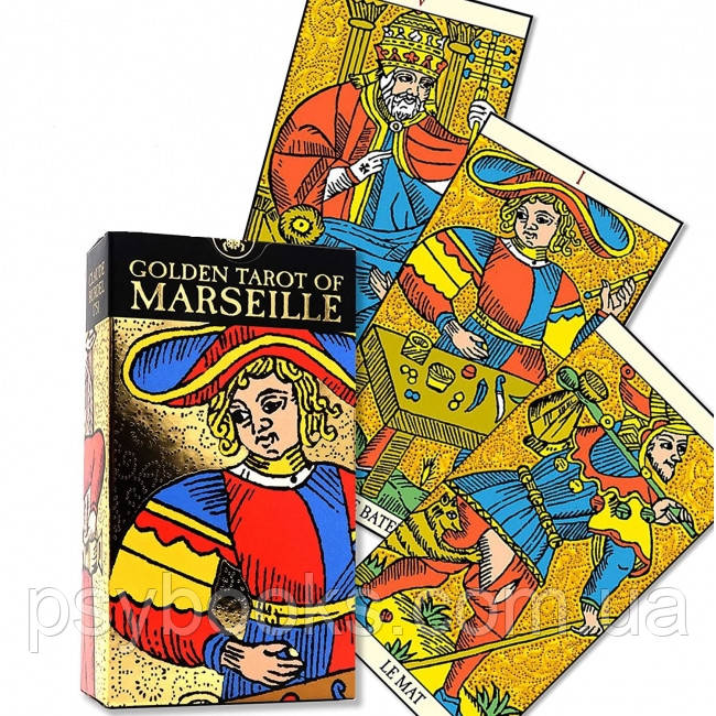 Золотое Марсельское Таро - Golden Tarot of Marseille. Lo Scarabeo